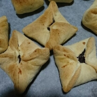 和風パイを作りたくてパイ生地手作りしました！
おいしくできました！